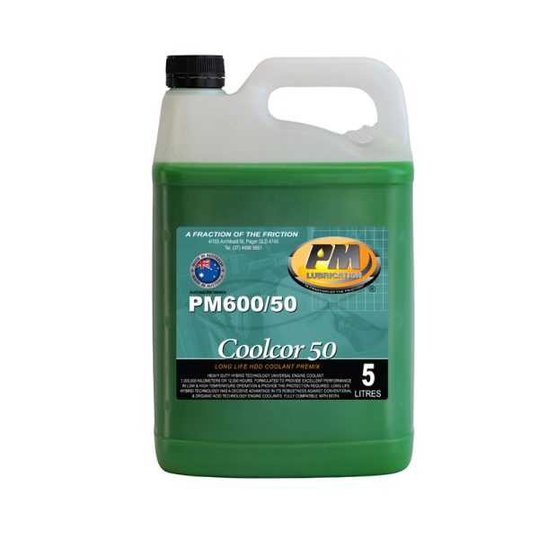 PM600/50 Coolcor 50 Long Life Coolant Premix